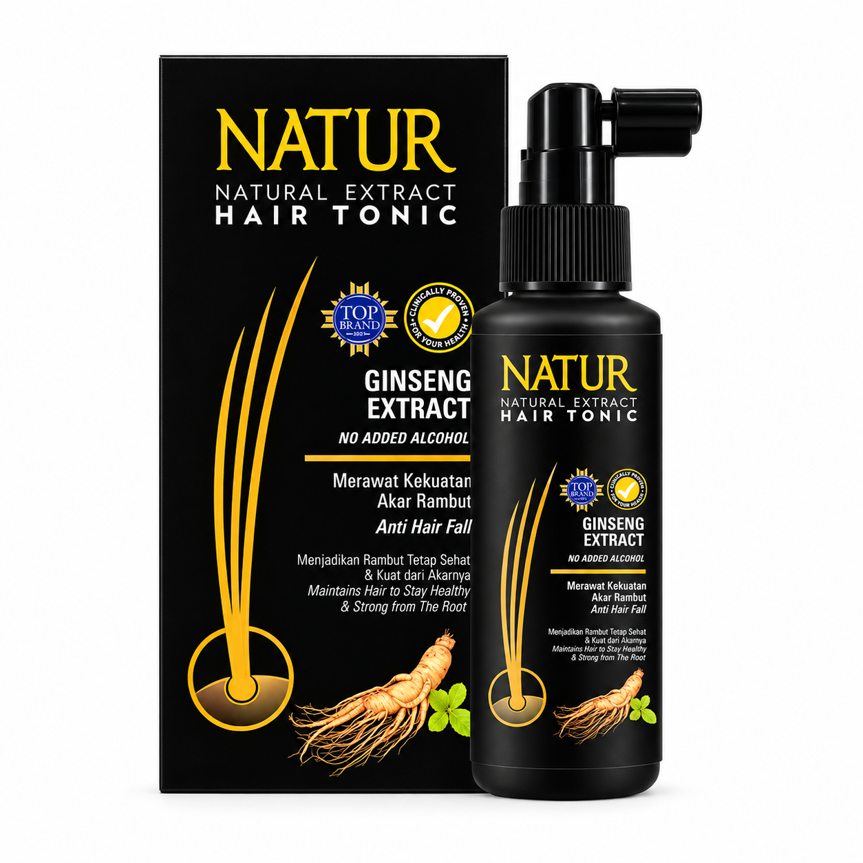 Foto Natur Hair Tonic Ginseng Extract